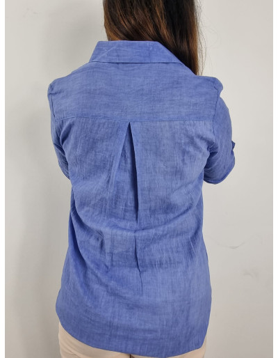 Bluzka - KOSZULA dżinsowa