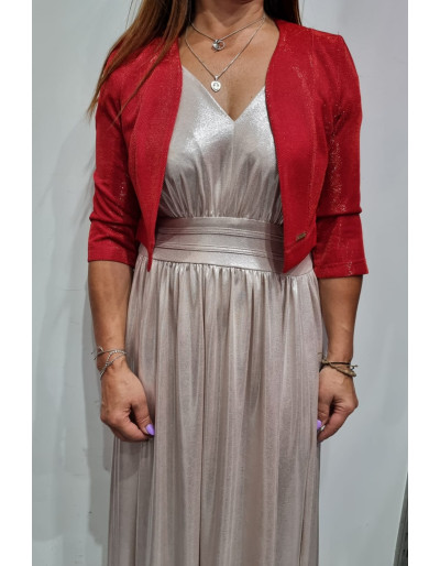 CZERWONE bolerko BŁYSK