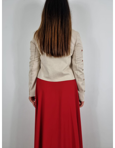 Bolerko Kółka Beż